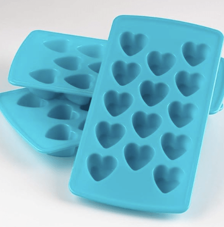 14 Cavity Plastic ice Cube Trays for Freezer/Chocolate Making Moulds Set for Home (3 pcs Set) - Image 5